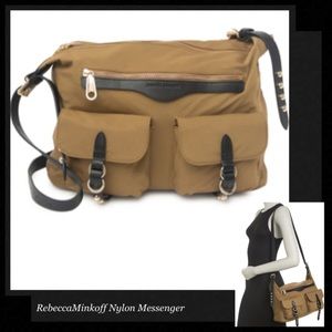REBECCA MINKOFF Nylon Messenger Bag